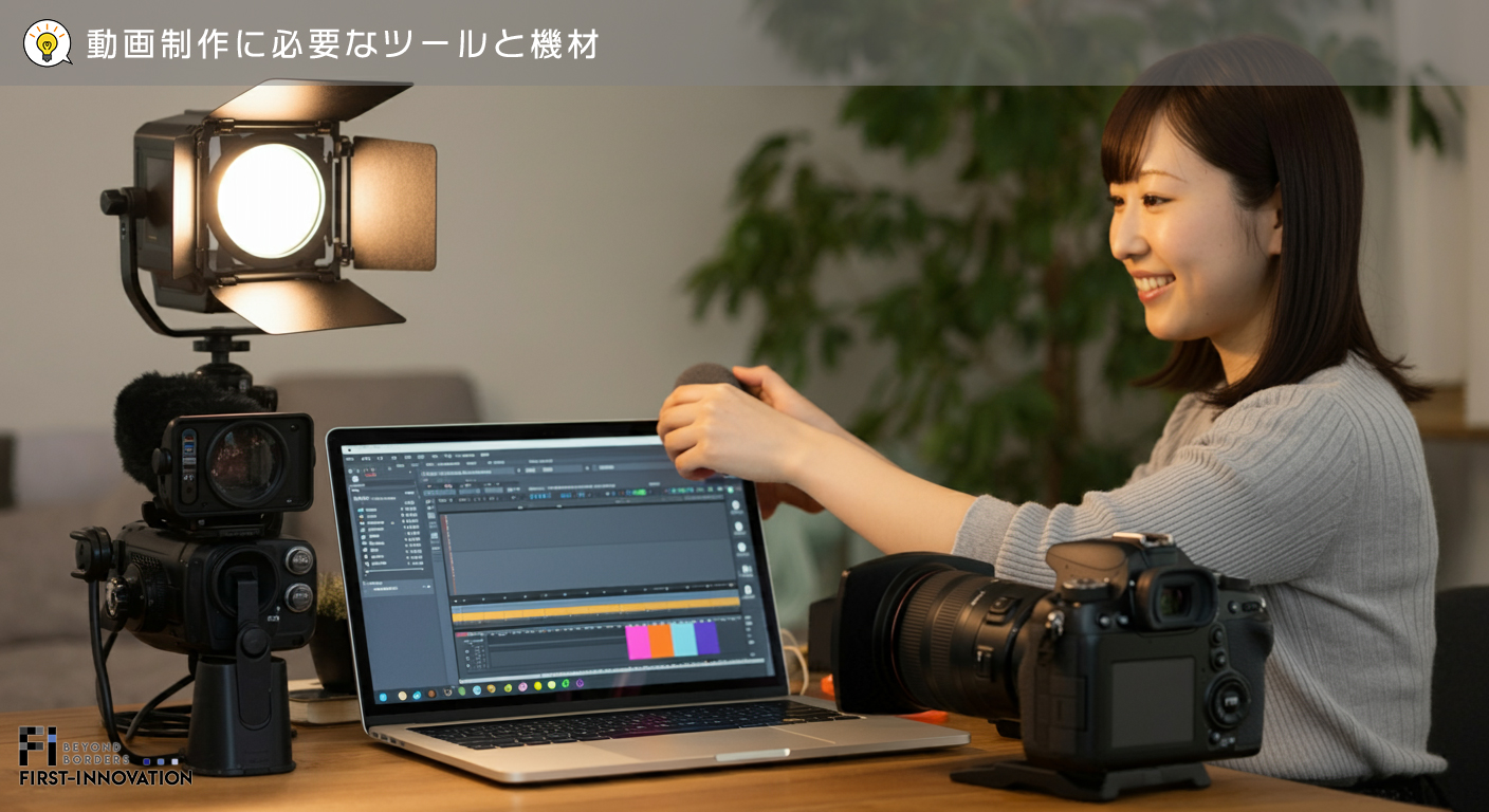 動画制作に必要なツールと機材