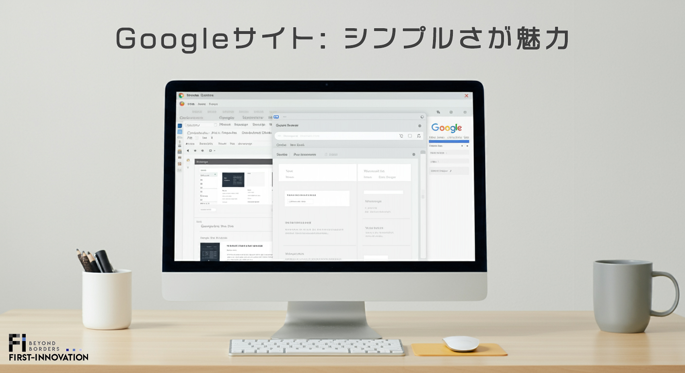 Googleサイト: シンプルさが魅力