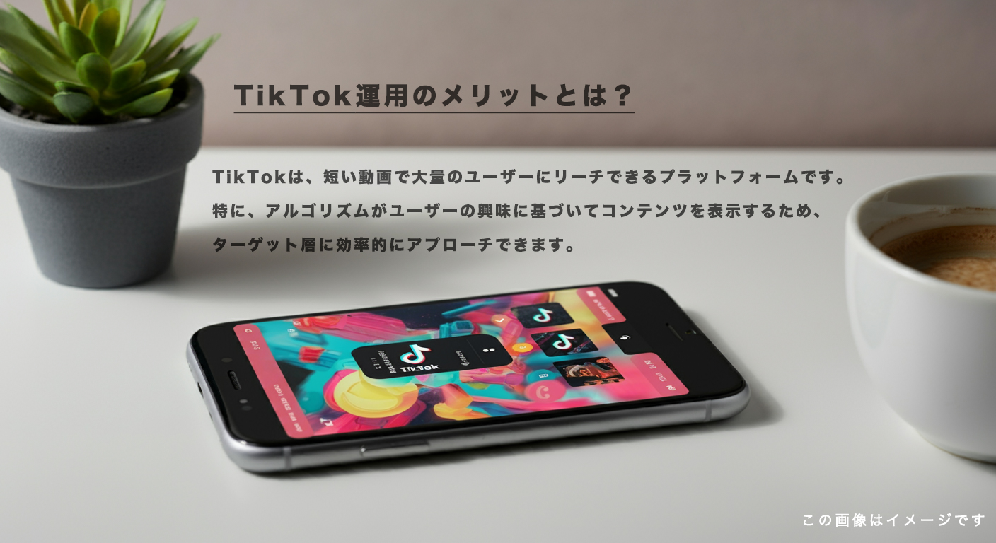 TikTok運用のメリットとは？