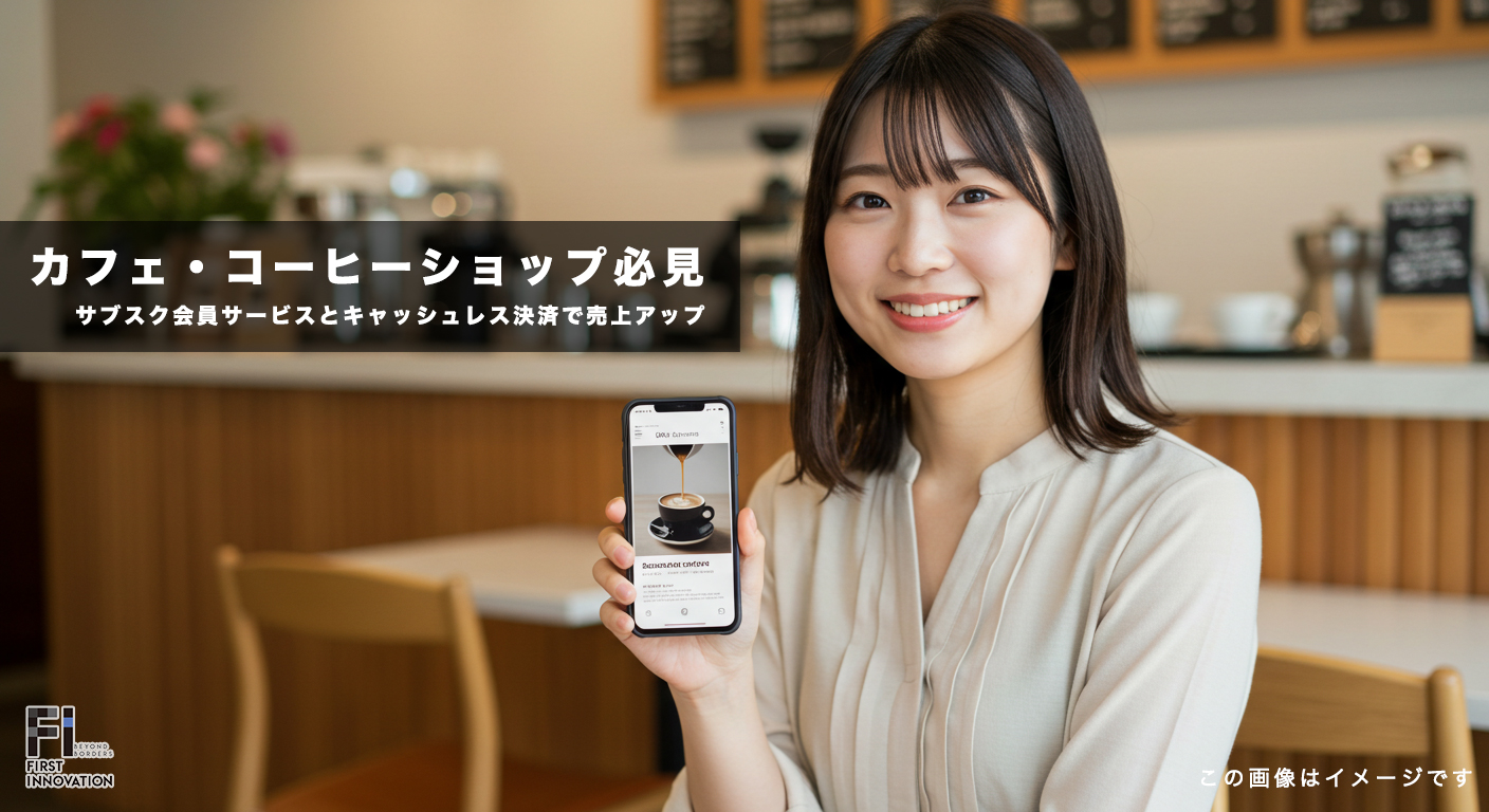 カフェ・コーヒーショップ必見！サブスクリプション会員サービスとキャッシュレス決済で売上アップ