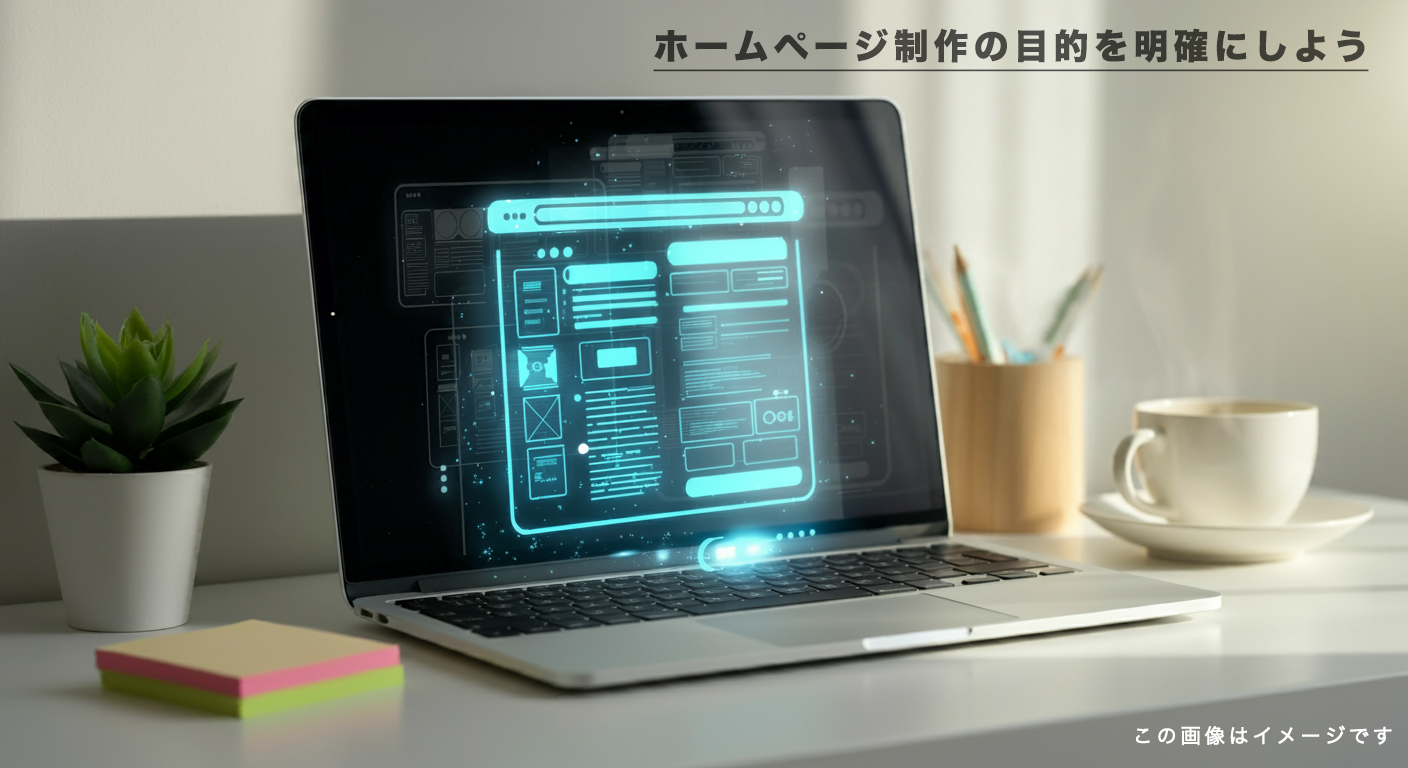 ホームページ制作の目的を明確にしよう