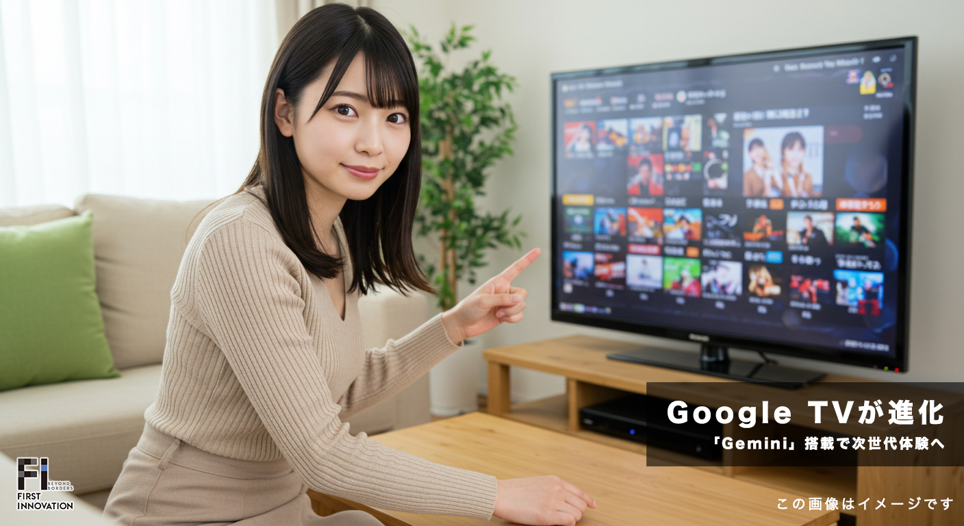 Google TVが進化：AIアシスタント「Gemini」搭載で次世代体験へ