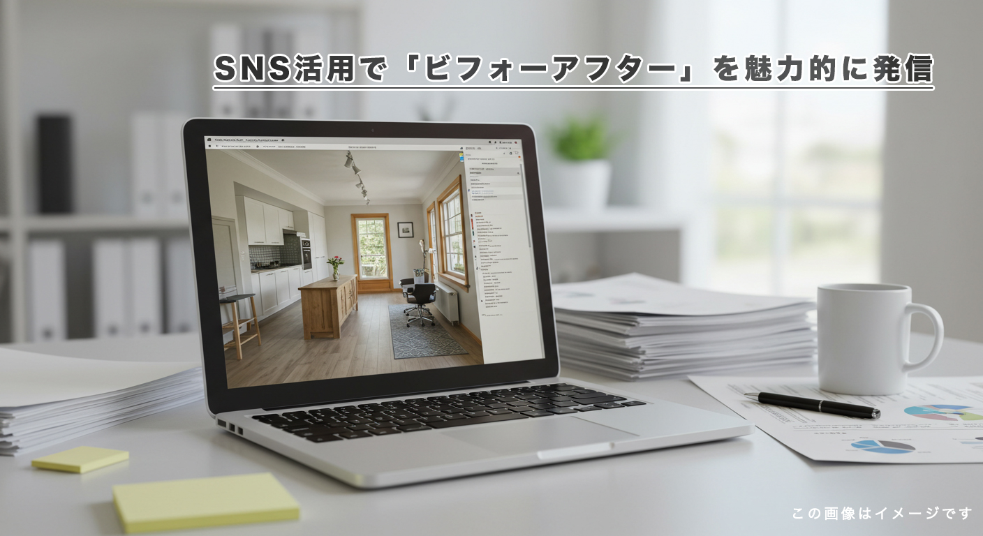 SNS活用で「ビフォーアフター」を魅力的に発信