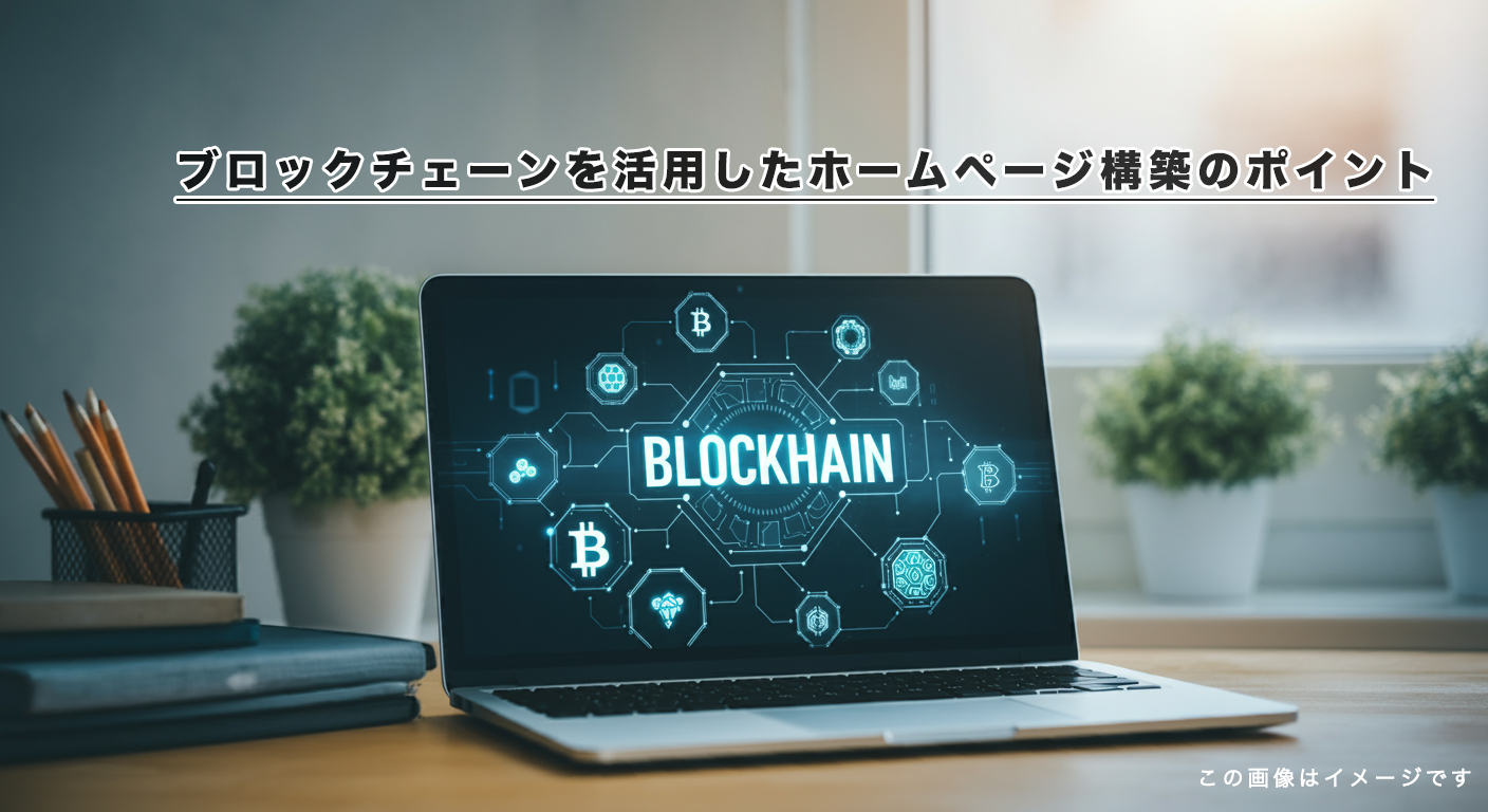 ブロックチェーンを活用したホームページ構築のポイント