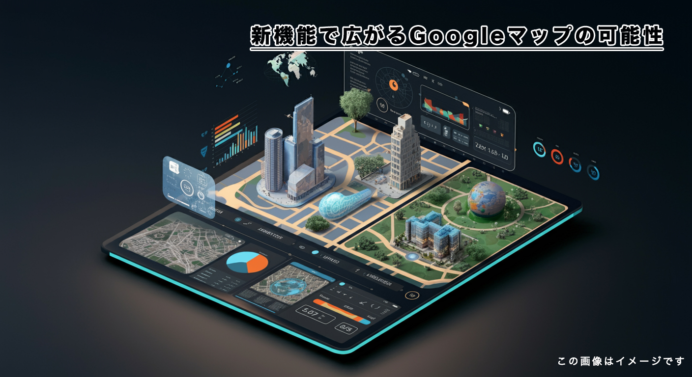 新機能で広がるGoogleマップの可能性