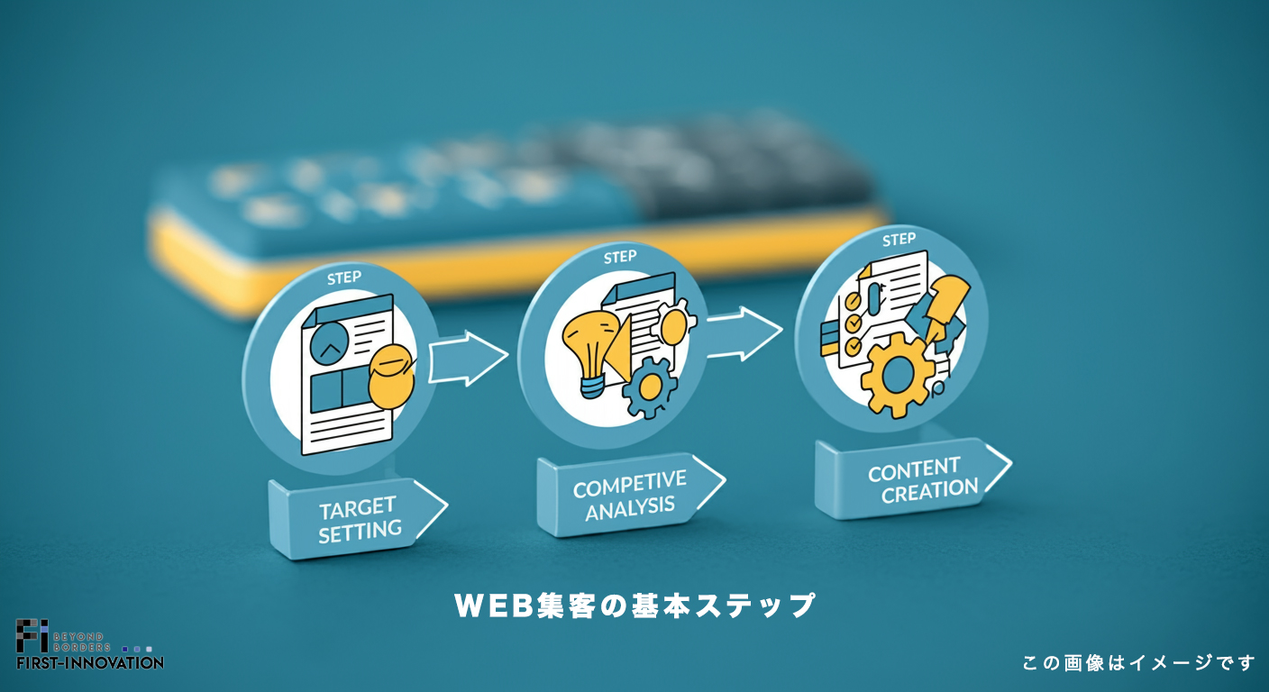 WEB集客の基本ステップ