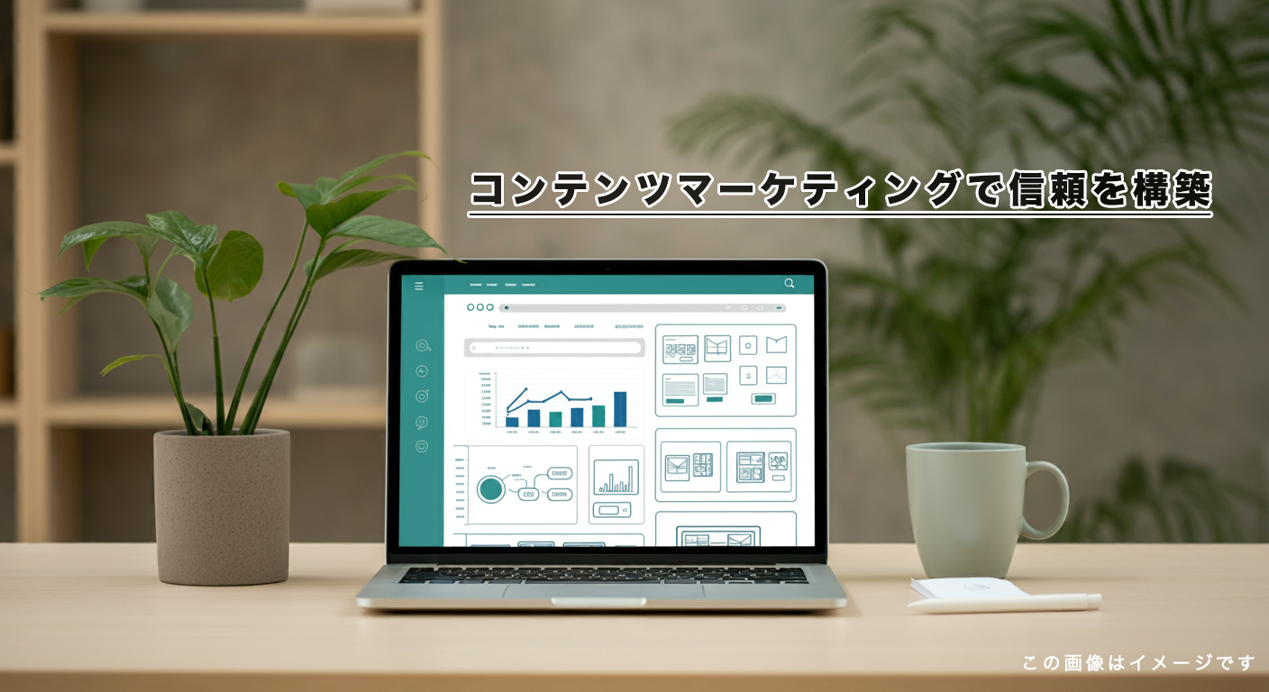コンテンツマーケティングで信頼を構築