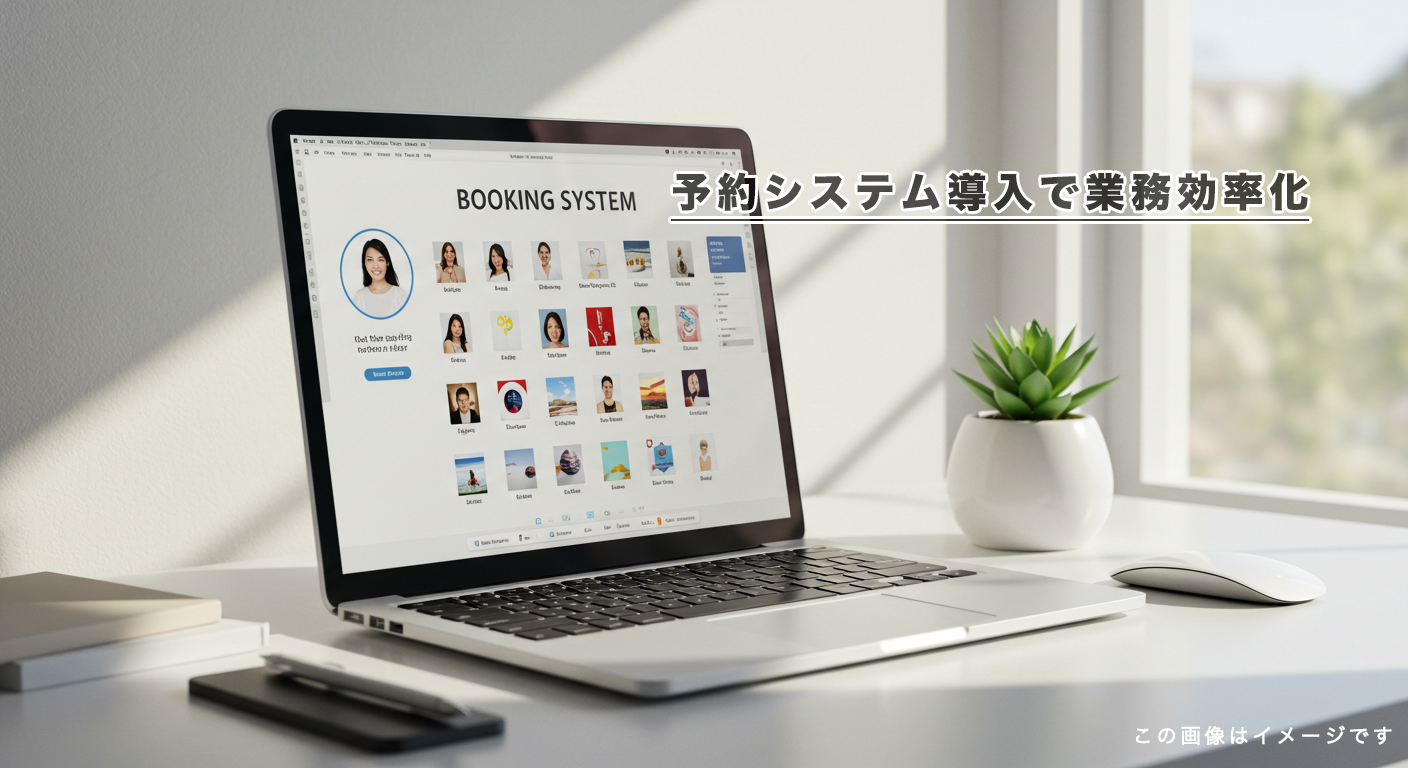 予約システム導入で業務効率化