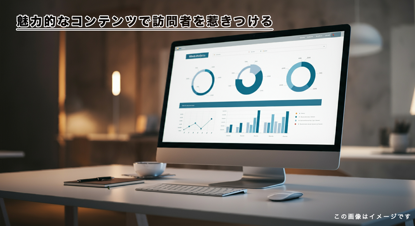 魅力的なコンテンツで訪問者を惹きつける