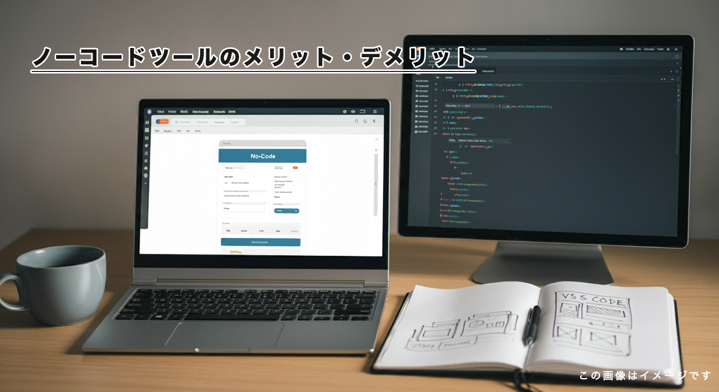 ノーコードツールのメリット・デメリット