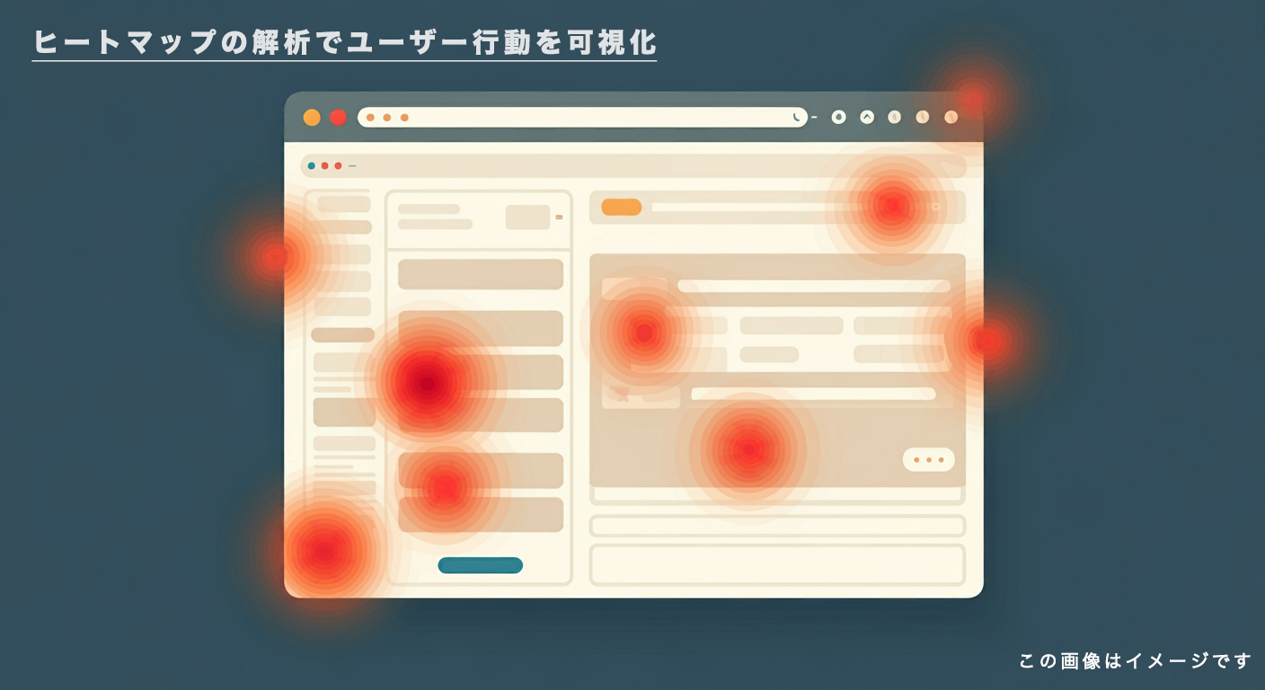 ヒートマップの解析でユーザー行動を可視化