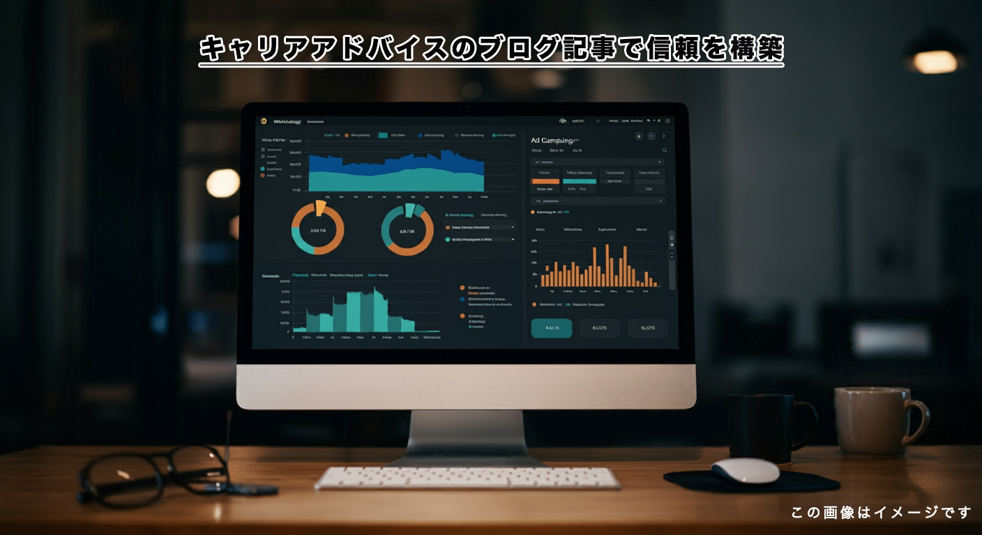 キャリアアドバイスのブログ記事で信頼を構築