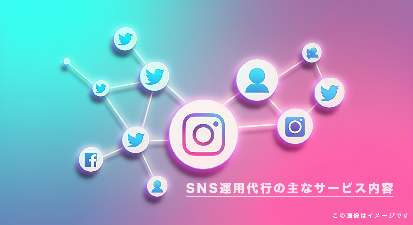 SNS運用代行の主なサービス内容