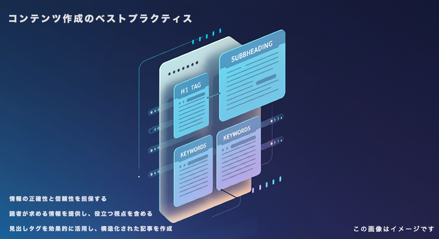 コンテンツ作成のベストプラクティス