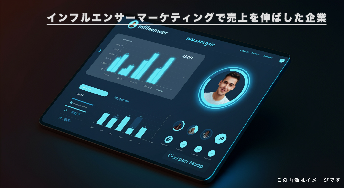 インフルエンサーマーケティングで売上を伸ばした企業