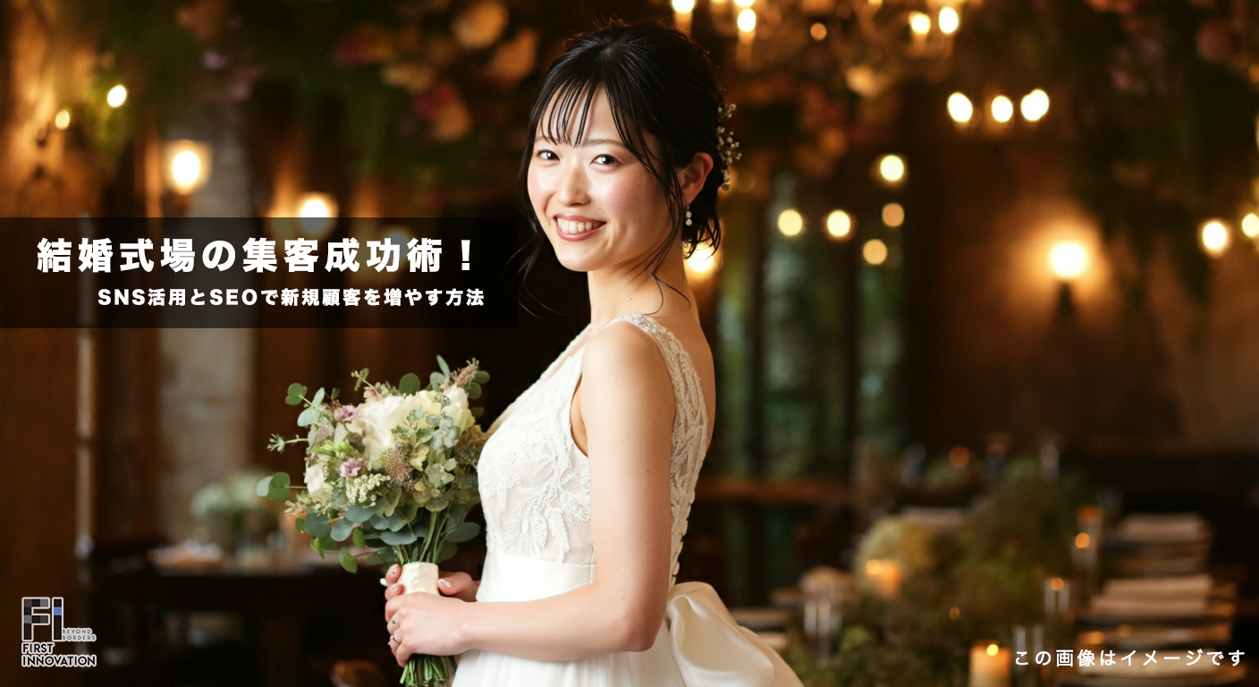 結婚式場の集客成功術！SNS活用とSEOで新規顧客を増やす方法