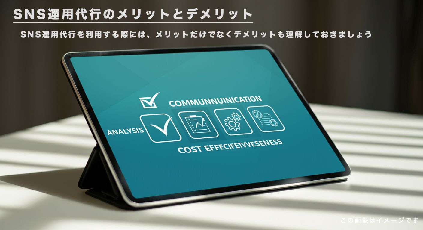 SNS運用代行のメリットとデメリット