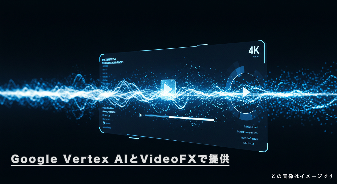 Google Vertex AIとVideoFXで提供