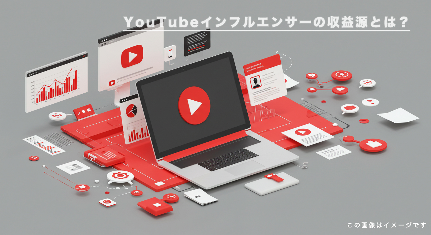 YouTubeインフルエンサーの収益源とは？