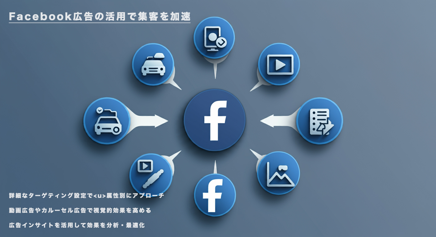 Facebook広告の活用で集客を加速