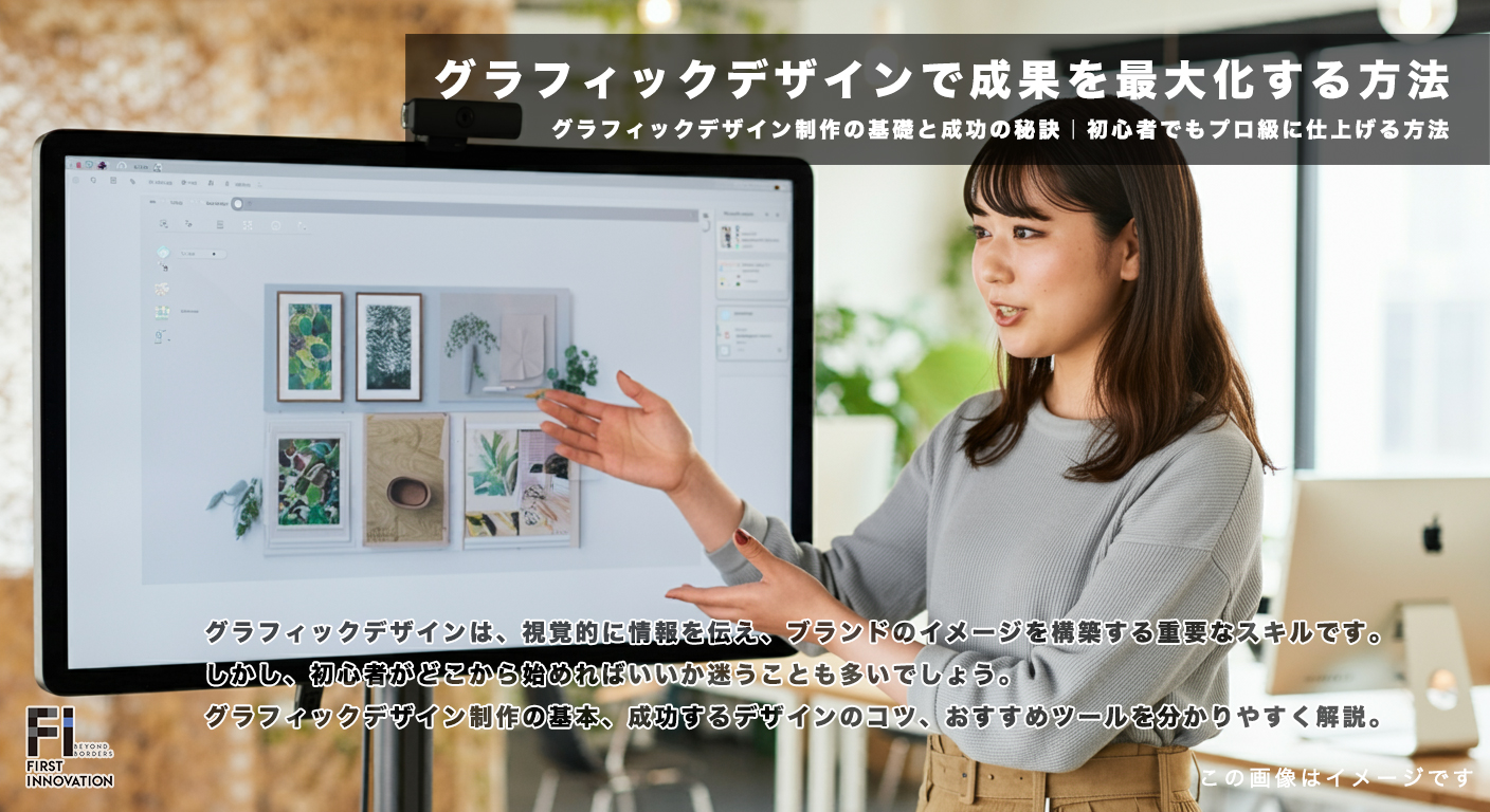 グラフィックデザイン制作の基礎と成功の秘訣｜初心者でもプロ級に仕上げる方法