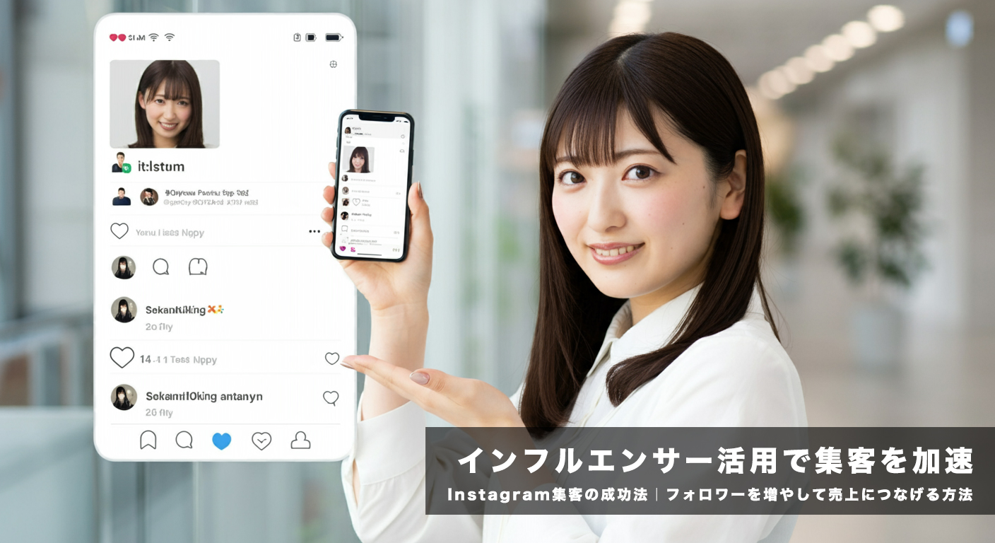 Instagram集客の成功法｜フォロワーを増やして売上につなげる方法