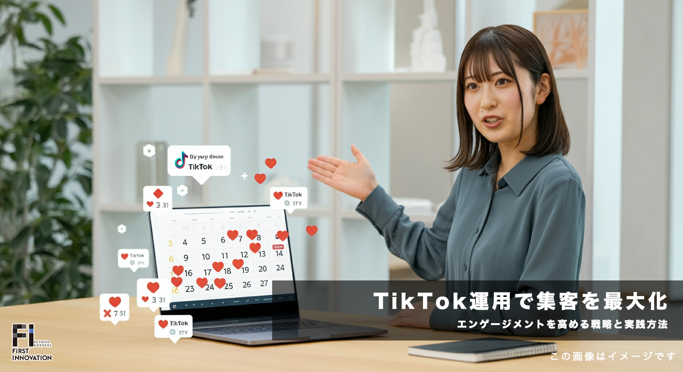 TikTok運用で集客を最大化｜エンゲージメントを高める戦略と実践方法