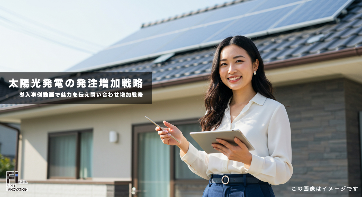 導入事例動画で魅力を伝える！太陽光発電システムの問い合わせ増加戦略