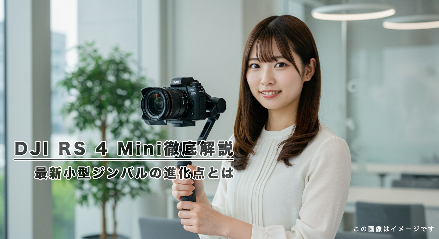 DJI RS 4 Mini徹底解説 – 最新小型ジンバルの進化点とは