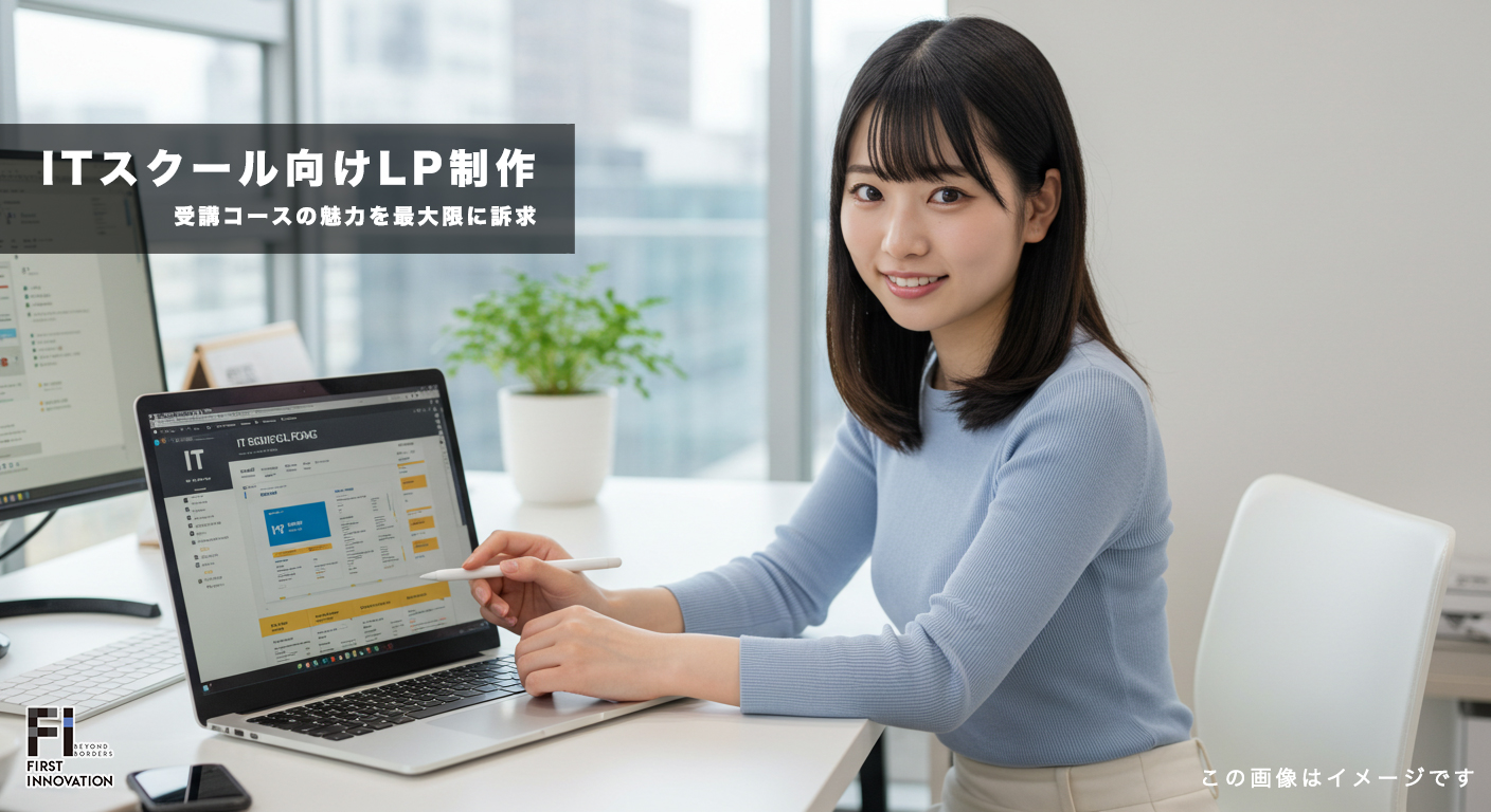 ITスクール向けLP制作｜受講コースの魅力を最大限に訴求