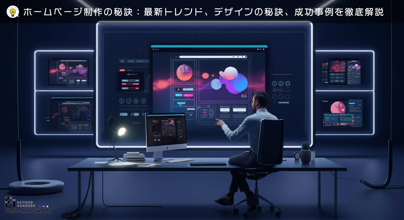 ホームページ制作の秘訣：最新トレンド、デザインの秘訣、成功事例を徹底解説