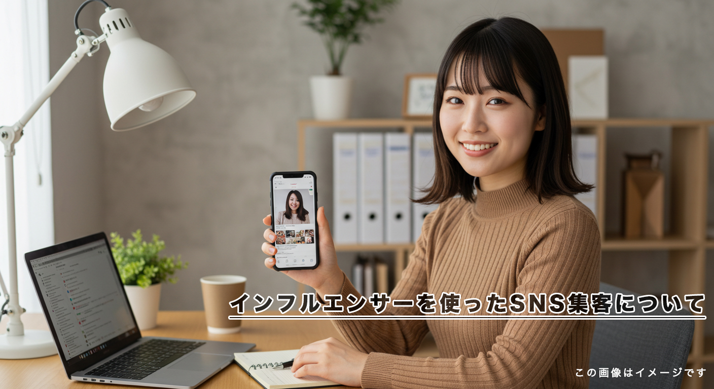 インフルエンサーを使ったSNS集客について